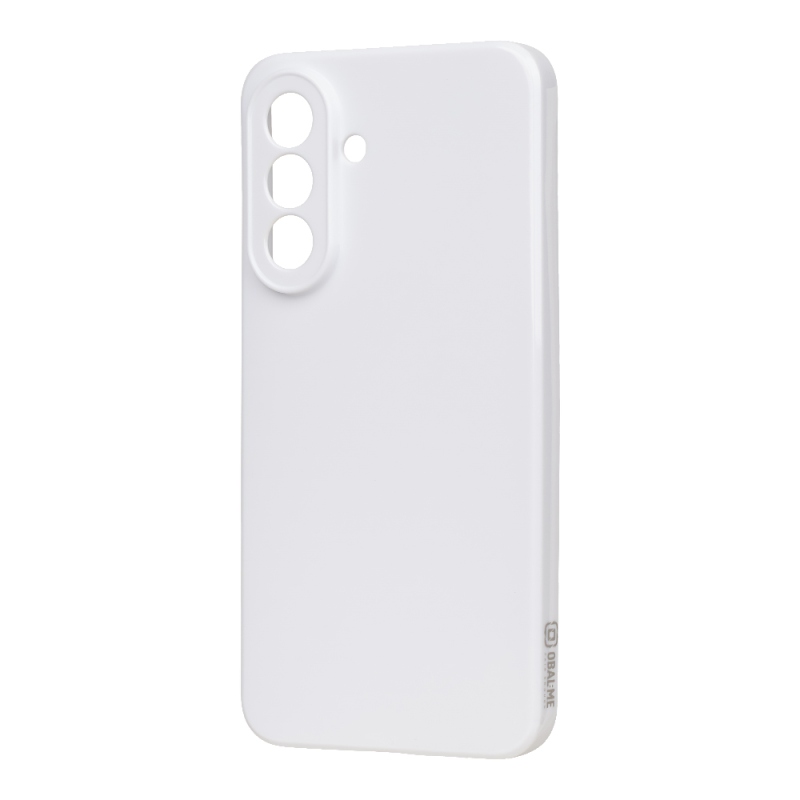 OBAL:ME Lesklé puzdro pre Samsung Galaxy A37 5G, biele