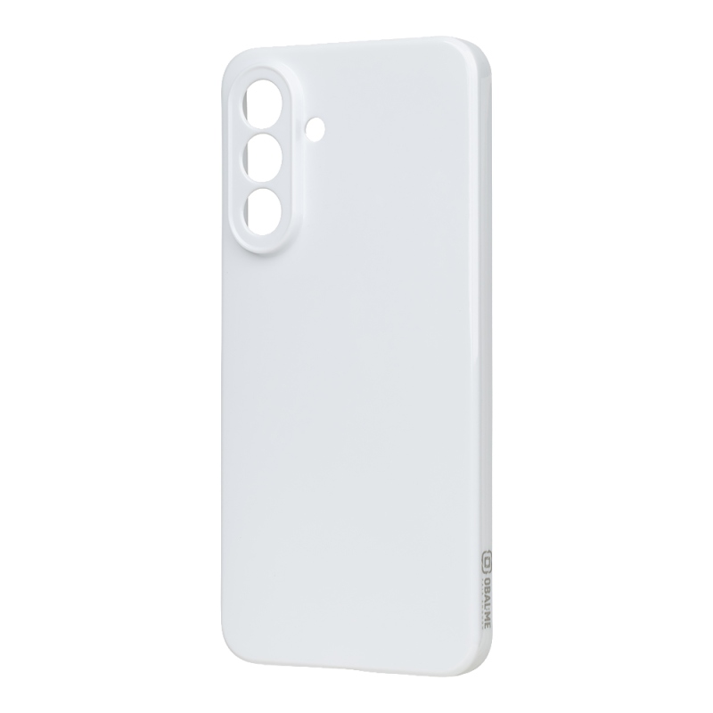 OBAL:ME Lesklé puzdro pre Samsung Galaxy A56 5G, biele