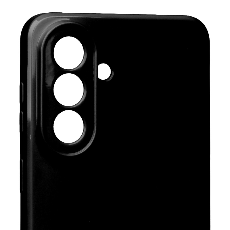 OBAL:ME Lesklé puzdro pre Samsung Galaxy A57 5G, čierne