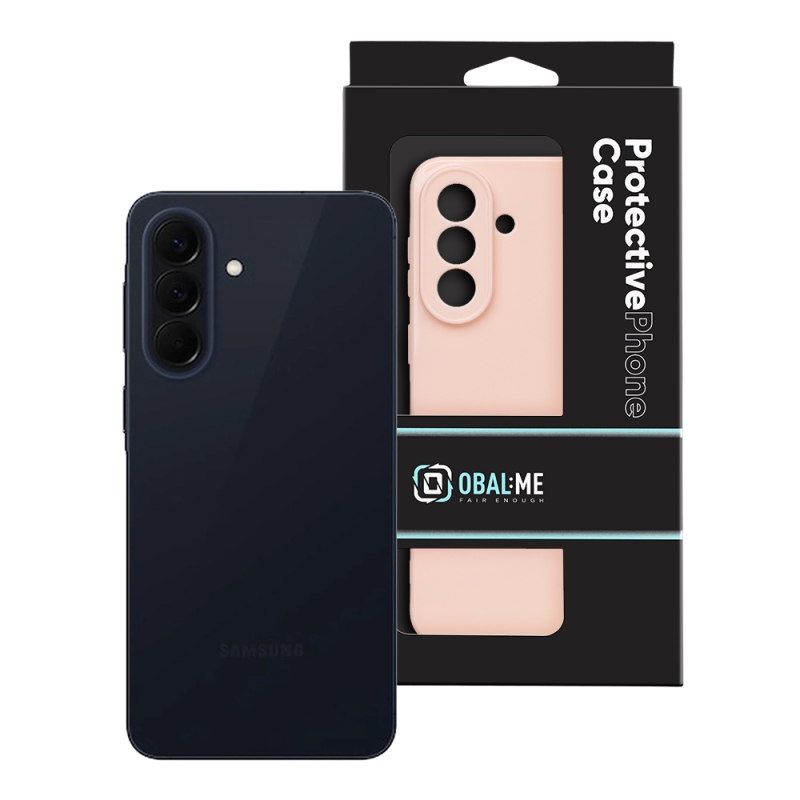 OBAL:ME Lesklé puzdro pre Samsung Galaxy A57 5G Blush