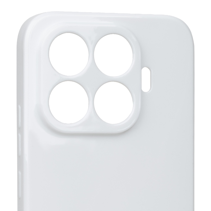 OBAL:ME Lesklé puzdro pre Xiaomi 17T, biele