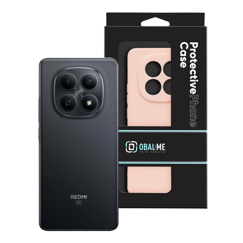 OBAL:ME Lesklé puzdro pre Xiaomi Redmi Note 15 4G/5G Blush