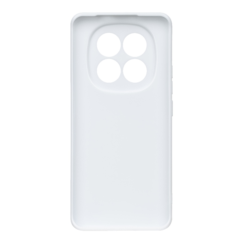 OBAL:ME Lesklé puzdro pre Xiaomi Redmi Note 15 4G/5G, biele