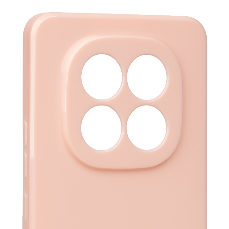 OBAL:ME Lesklé puzdro pre Xiaomi Redmi Note 15 Pro 4G v odtieni Blush