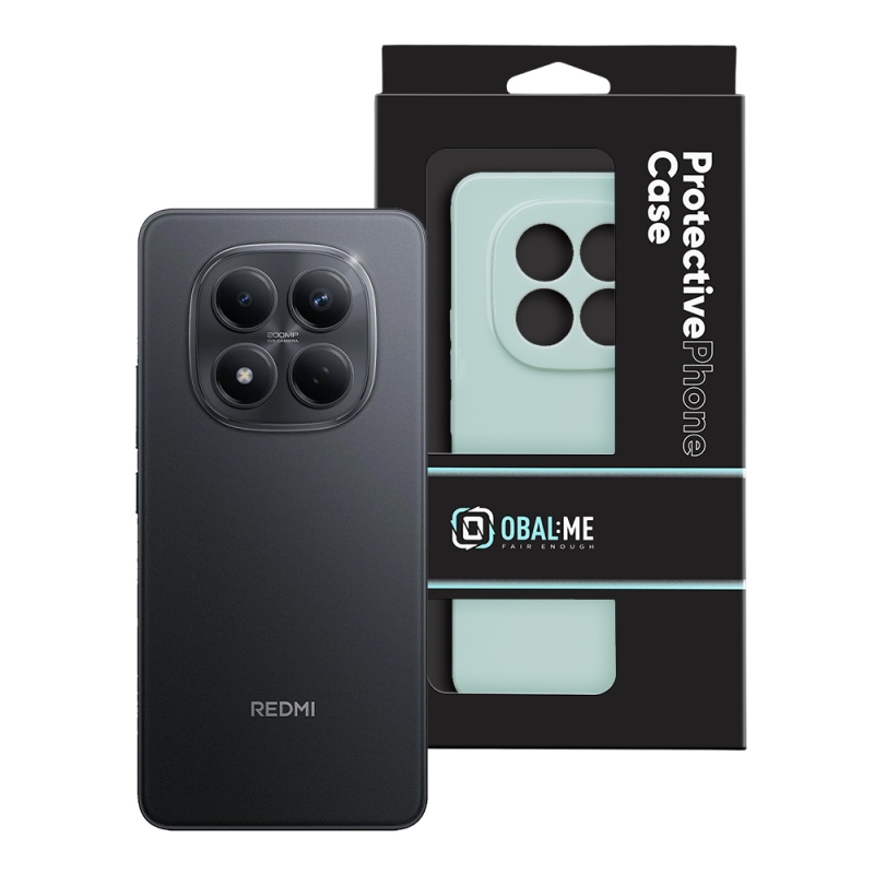 OBAL:ME Lesklé puzdro pre Xiaomi Redmi Note 15 Pro 4G v mätovej farbe