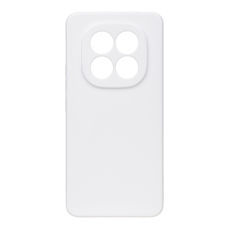 OBAL:ME Lesklé puzdro pre Xiaomi Redmi Note 15 Pro 4G, biele