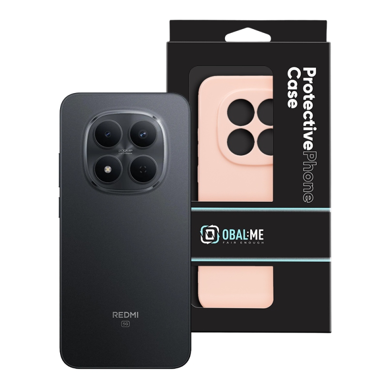 OBAL:ME Lesklé puzdro pre Xiaomi Redmi Note 15 Pro 5G Blush