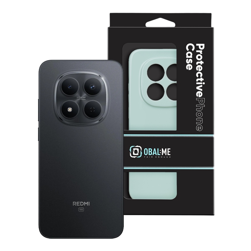 OBAL:ME Lesklé puzdro pre Xiaomi Redmi Note 15 Pro 5G v mätovej farbe