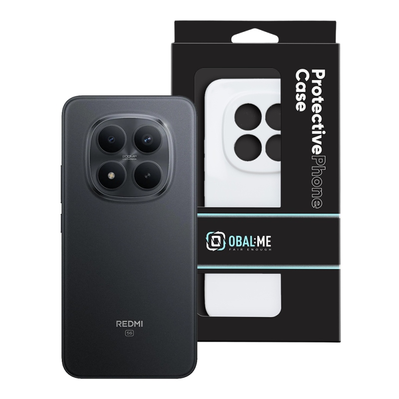 OBAL:ME Lesklé puzdro pre Xiaomi Redmi Note 15 Pro+ 5G, biele