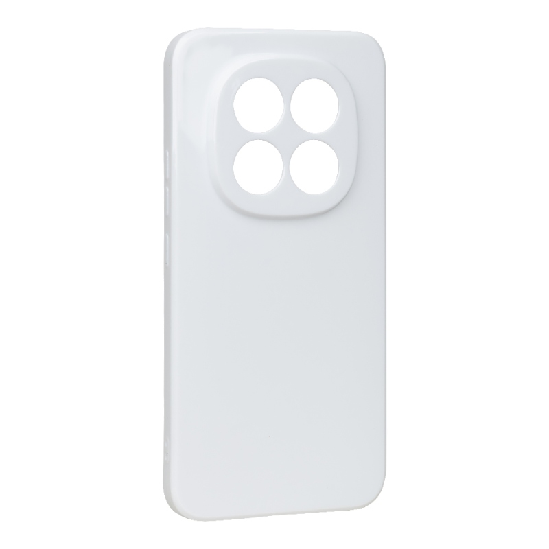 OBAL:ME Lesklé puzdro pre Xiaomi Redmi Note 15 Pro+ 5G, biele