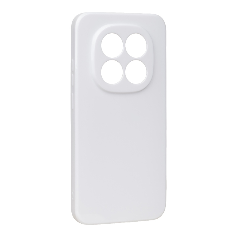 OBAL:ME Lesklé puzdro pre Xiaomi Redmi Note 15 Pro 5G, biele