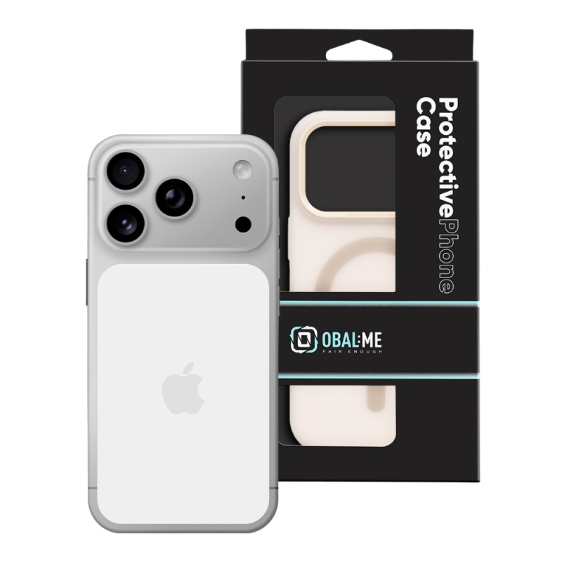 OBAL:ME MagNetix DuoTone Puzdro pre Apple iPhone 18 Pro/17 Pro, farba Ivory