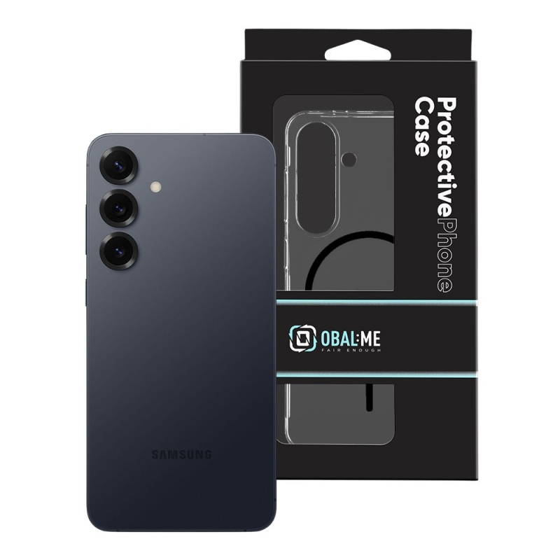 COVER:ME MagNetix Limpid Cover pre Samsung Galaxy S25 Transparent