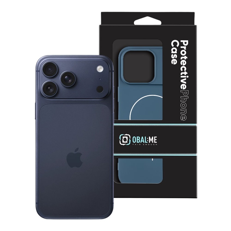 KOV:ME MagNetix Matný TPU kryt pre Apple iPhone 17 Pro Max Dark Blue