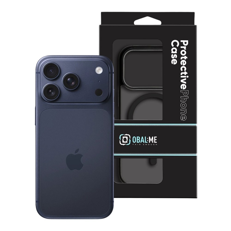 COVER:ME MagNetix Outline Cover pre Apple iPhone 17 Pro Black