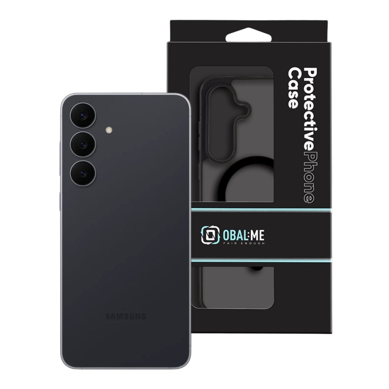 COVER:ME MagNetix Outline Cover pre Samsung Galaxy S25 FE Black