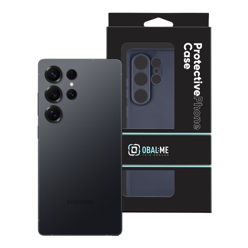 Kryt:ME Matný TPU kryt pre Samsung Galaxy S25 Ultra Dark Blue