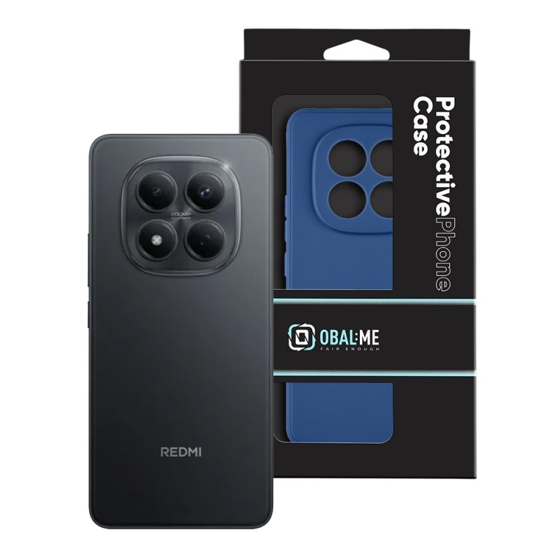 Kryt:ME Matný TPU kryt pre Xiaomi Redmi Note 15 Pro 4G Dark Blue