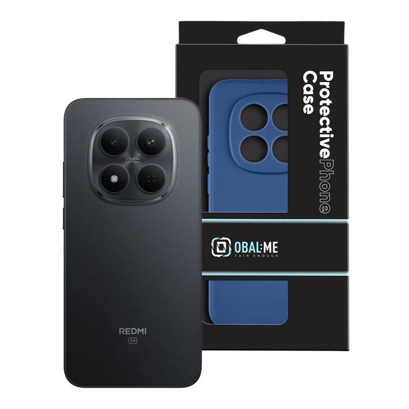 Kryt:ME Matný TPU kryt pre Xiaomi Redmi Note 15 Pro 5G Dark Blue