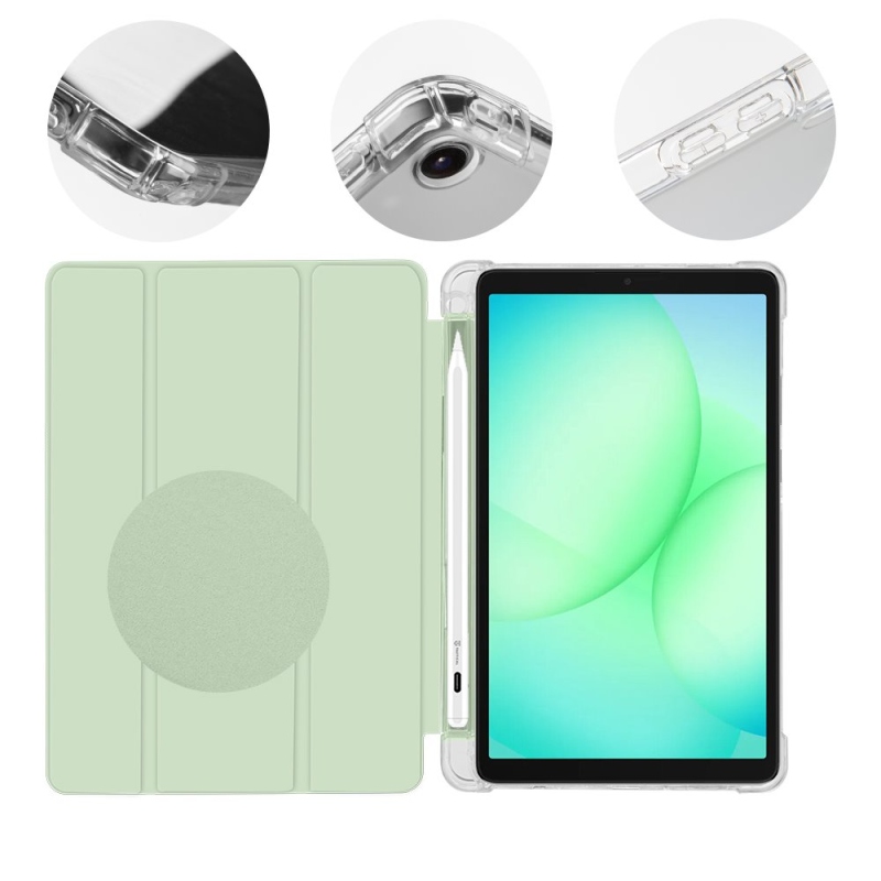 OBAL:ME MistyTab Puzdro pre Samsung Galaxy Tab A11/A9 Light Green