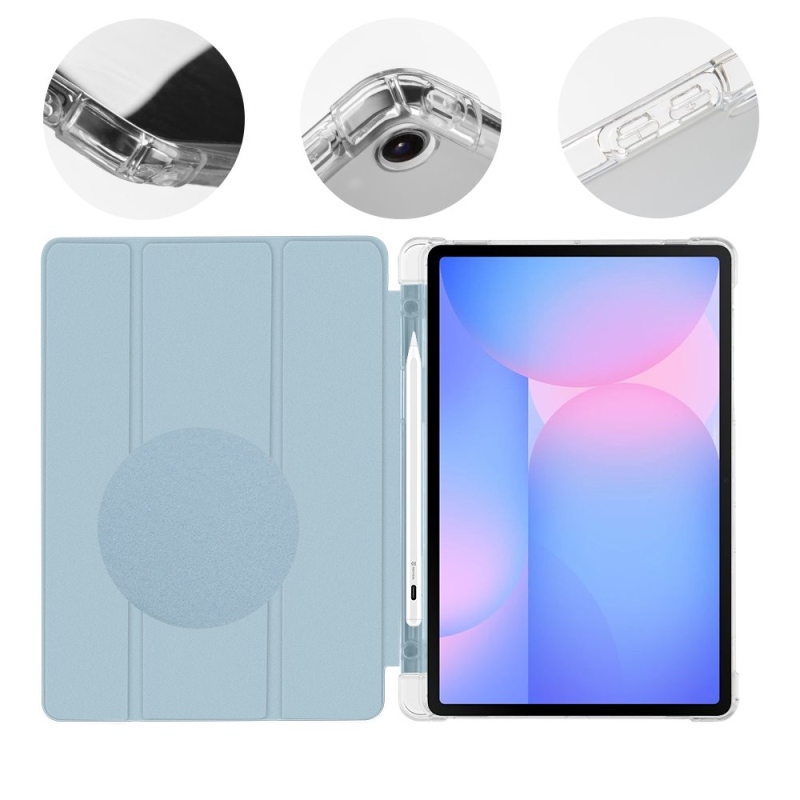 BALENIE:ME MistyTab Case pre Samsung Galaxy Tab S10 Lite/S9/S9 FE/S10 FE Light Blue