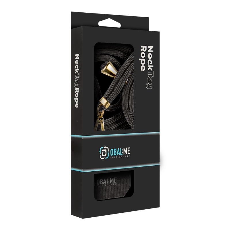 BALENIE:ME NeckTag Allure Phone Strap Black