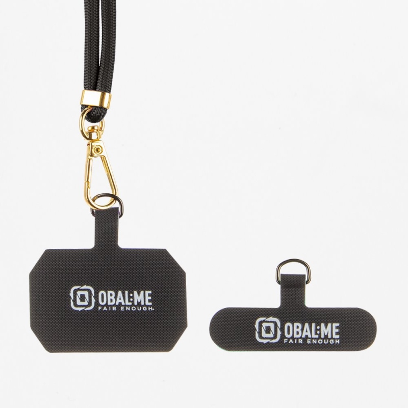 BALENIE:ME NeckTag Allure Phone Strap Black