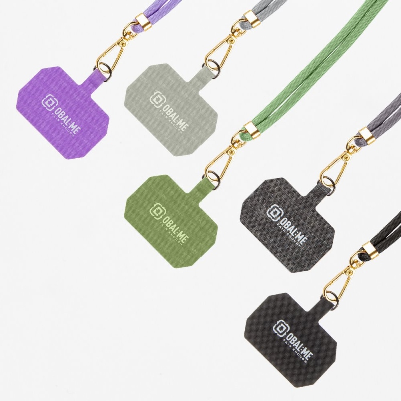 BALENIE:ME NeckTag Allure Phone Strap Dark grey