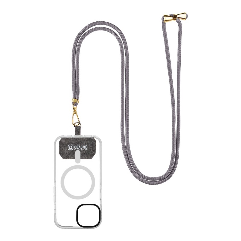 BALENIE:ME NeckTag Allure Phone Strap Dark grey