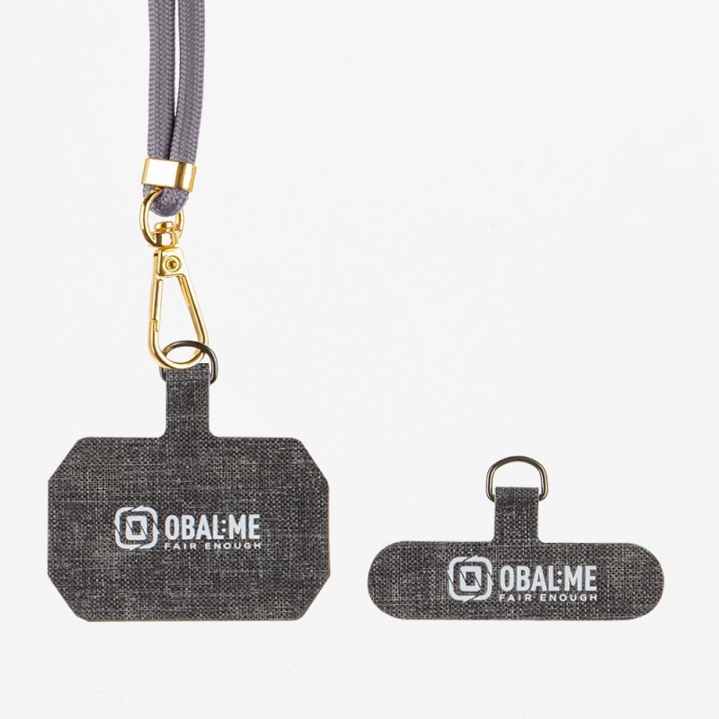 BALENIE:ME NeckTag Allure Phone Strap Dark grey