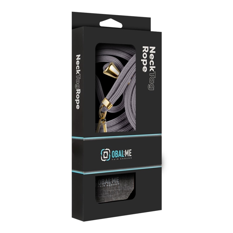 BALENIE:ME NeckTag Allure Phone Strap Dark grey