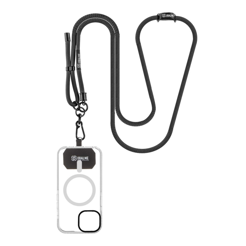BALENIE:ME NeckTag Phone Strap Black