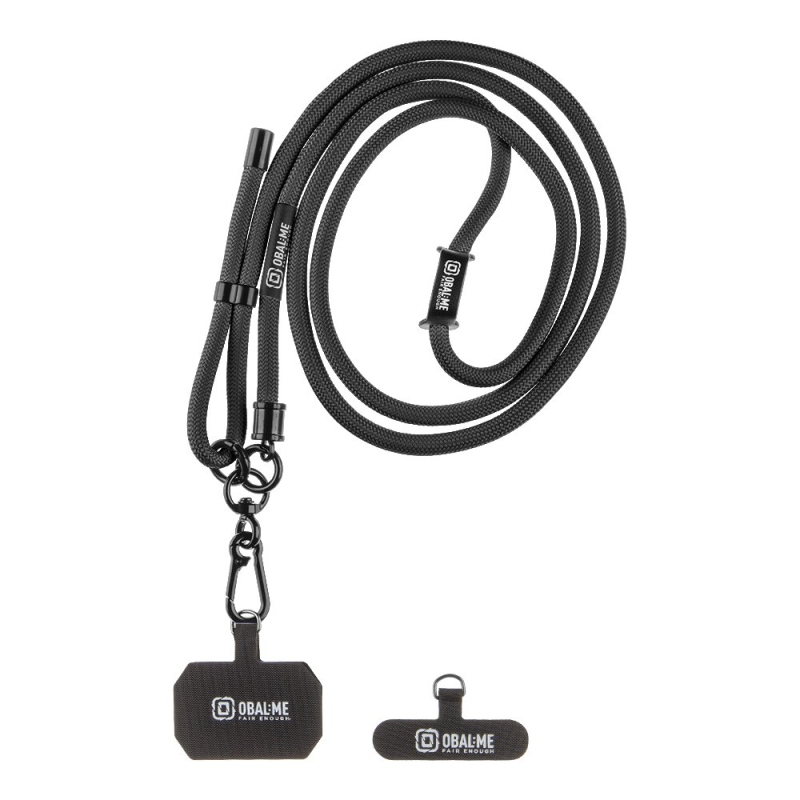 BALENIE:ME NeckTag Phone Strap Black