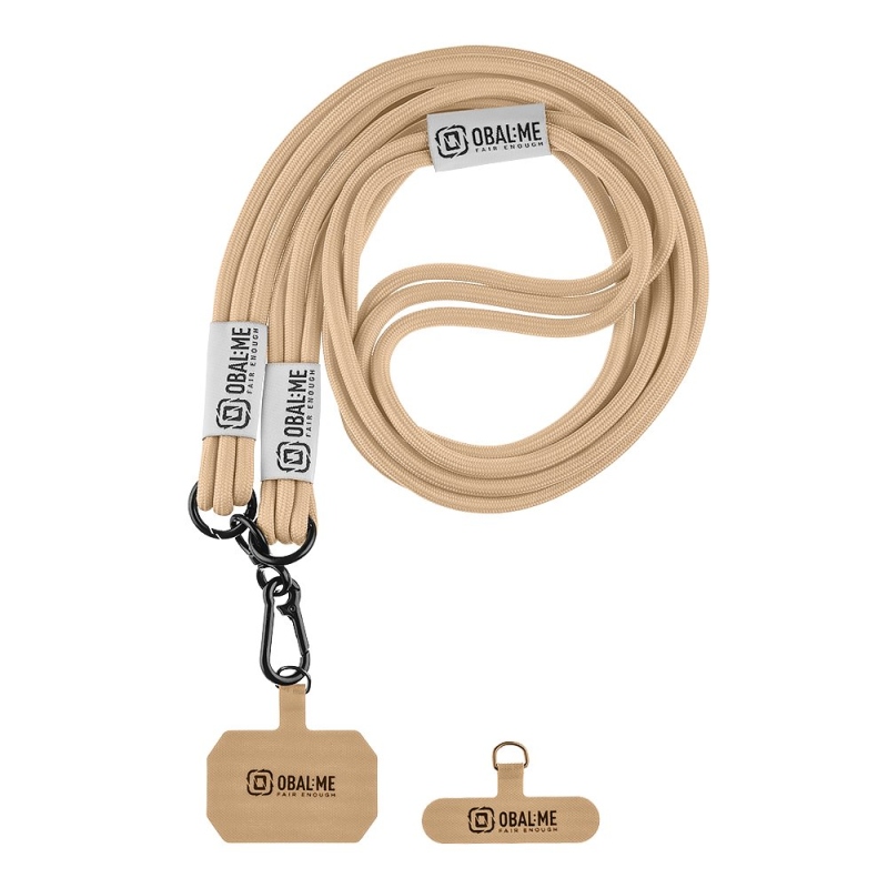 BALENIE:ME NeckTag Trio Phone Strap Khaki
