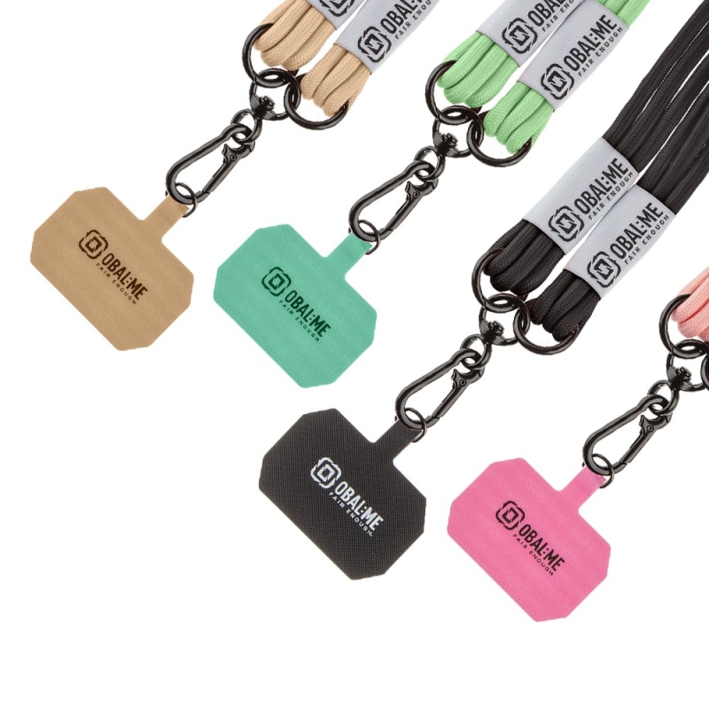 BALENIE:ME NeckTag Trio Phone Strap Khaki