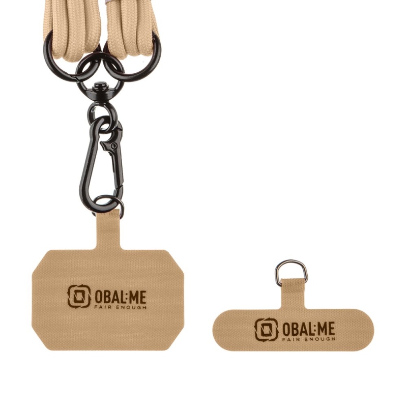 BALENIE:ME NeckTag Trio Phone Strap Khaki