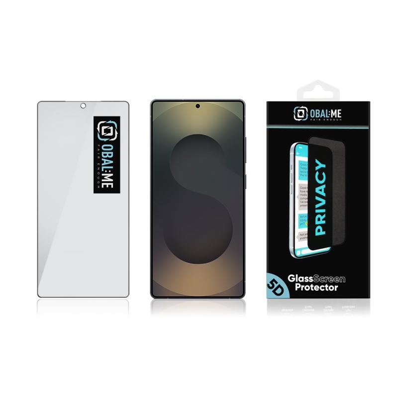 BALENIE:ME Privacy 5D Tempered Glass pre Samsung Galaxy S25 Ultra Black