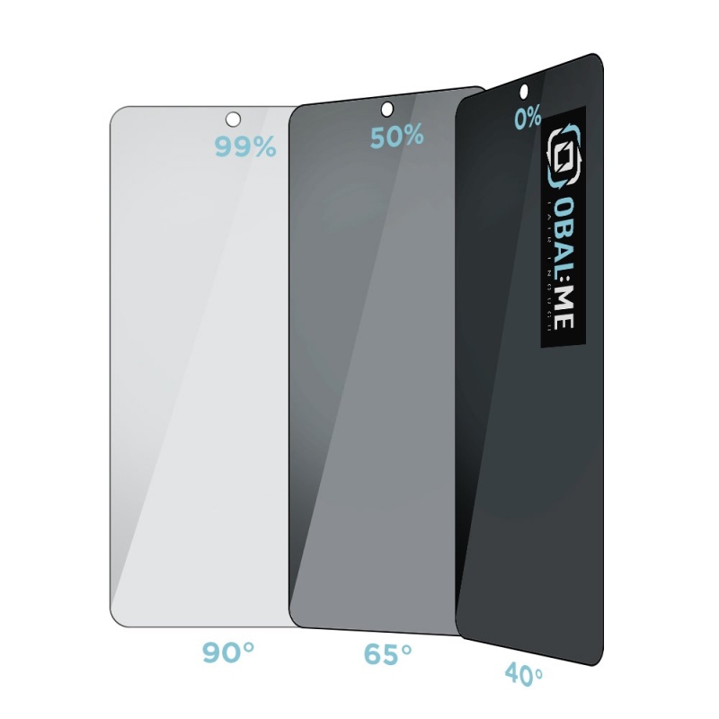 BALENIE:ME Privacy 5D Tempered Glass pre Samsung Galaxy S26+ Black