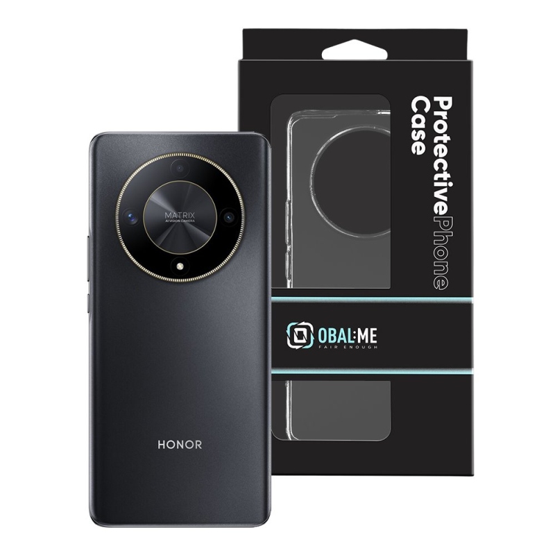 OBAL:ME TPU kryt pre Honor Magic7 Lite 5G Transparent