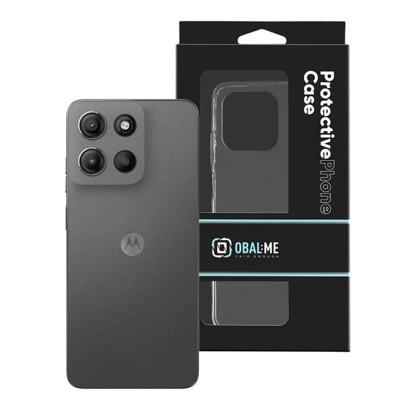 OBAL:ME TPU kryt pre Motorola G15 Transparent