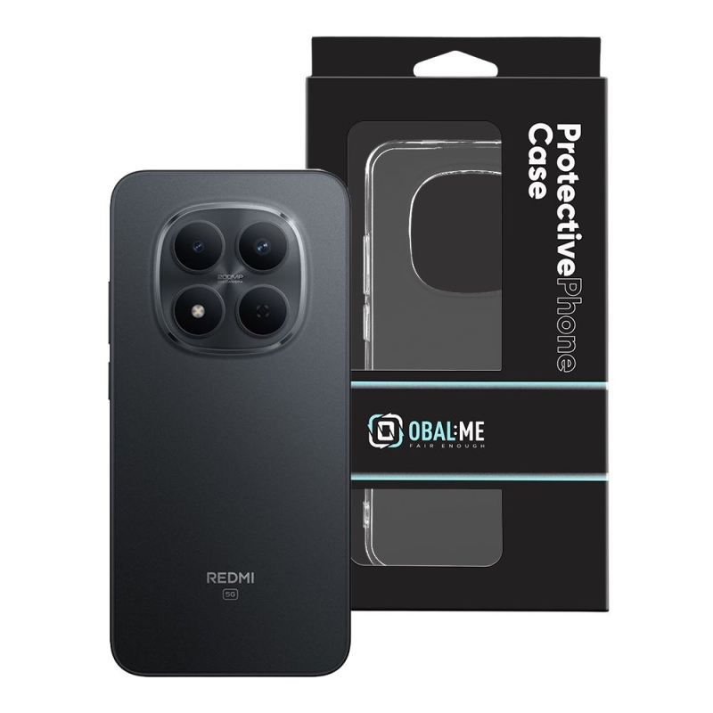 OBAL:ME TPU kryt pre Xiaomi Redmi Note 15 Pro 5G Transparent