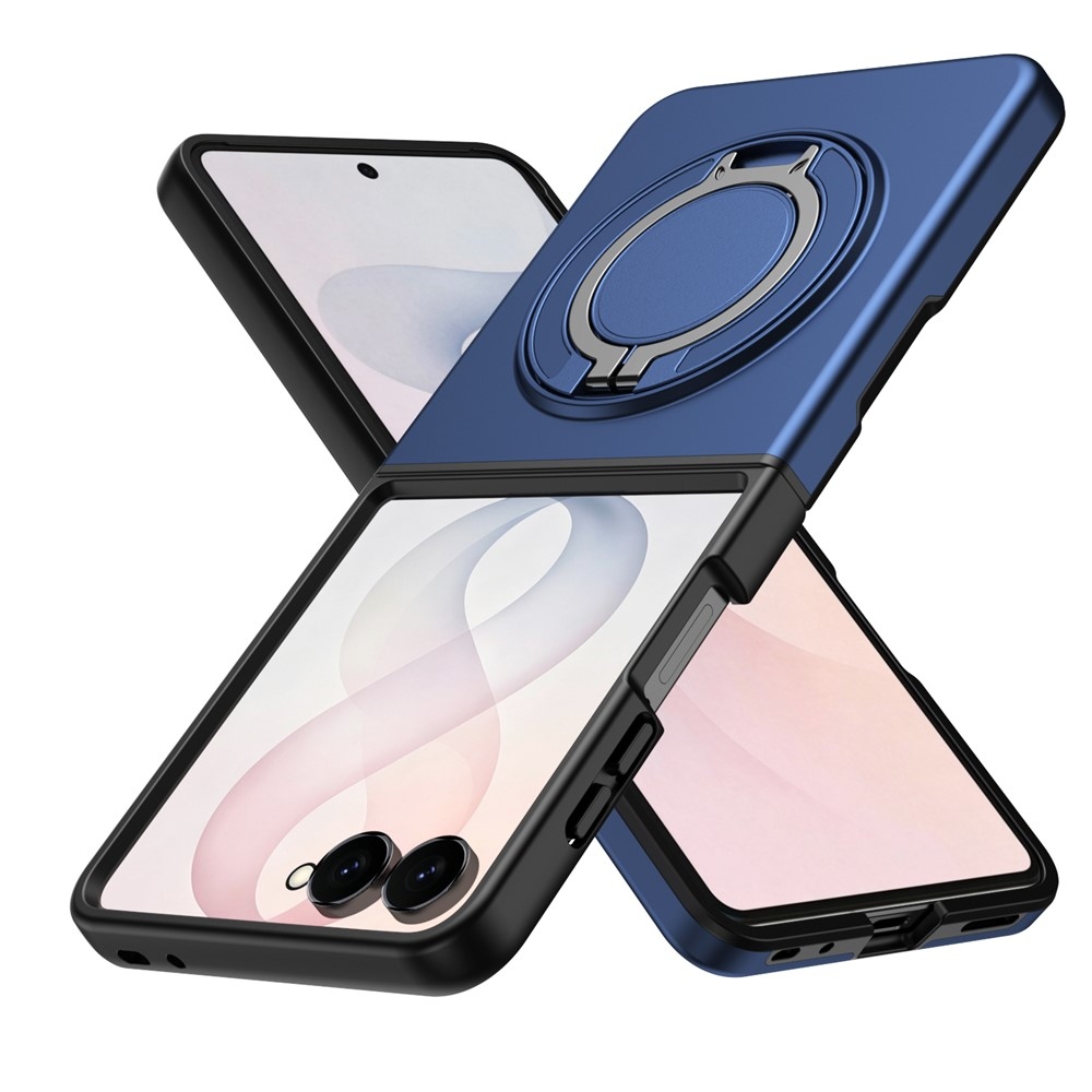 Obstruct plastový obal na Samsung Galaxy Z Flip8 5G - čierny/modrý