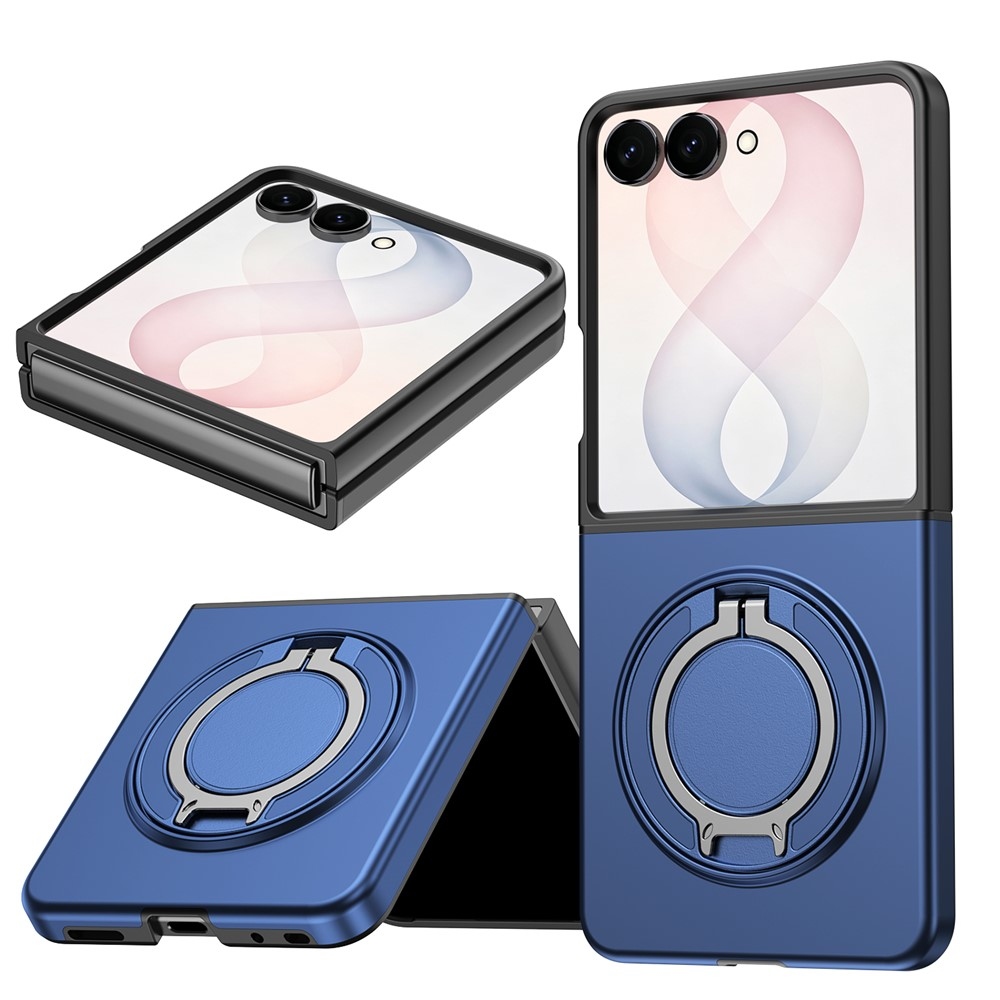 Obstruct plastový obal na Samsung Galaxy Z Flip8 5G - čierny/modrý