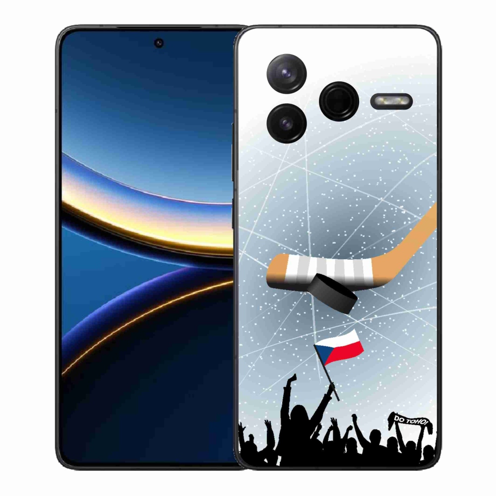 Gélový kryt mmCase na Xiaomi Poco F7 Pro - fanúšikovia hokeja
