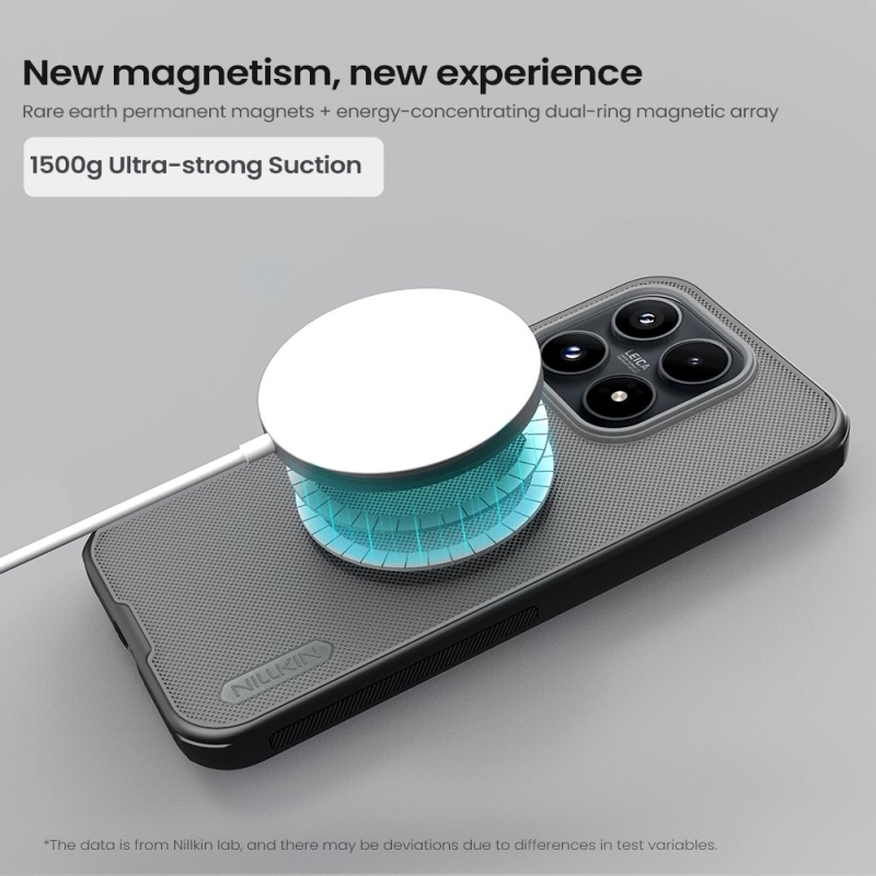 Nillkin Super Frosted PRO Magnetický zadný kryt pre Xiaomi 17 Transparent Black