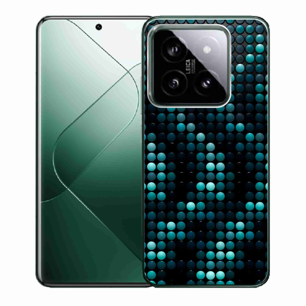 Gélový kryt mmCase na Xiaomi 14 - abstraktný motív 15
