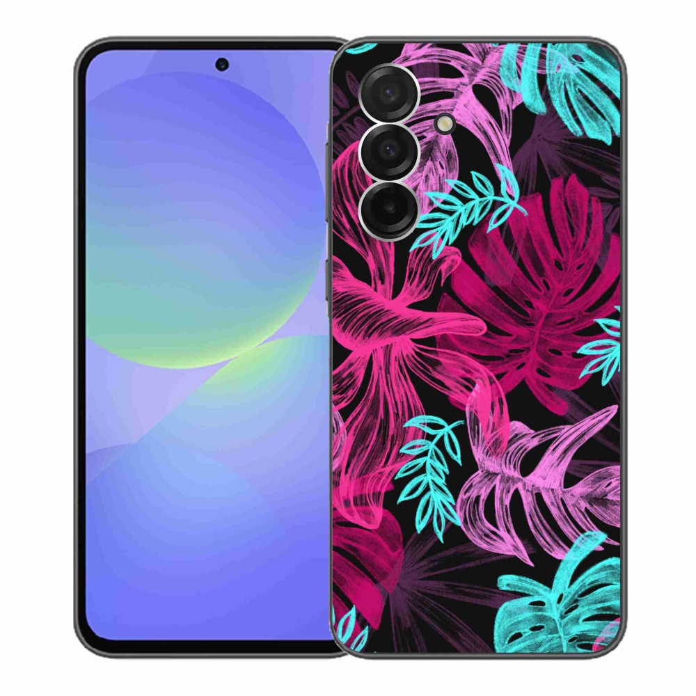Gélový kryt mmCase na Samsung Galaxy A36 5G - kvety 1