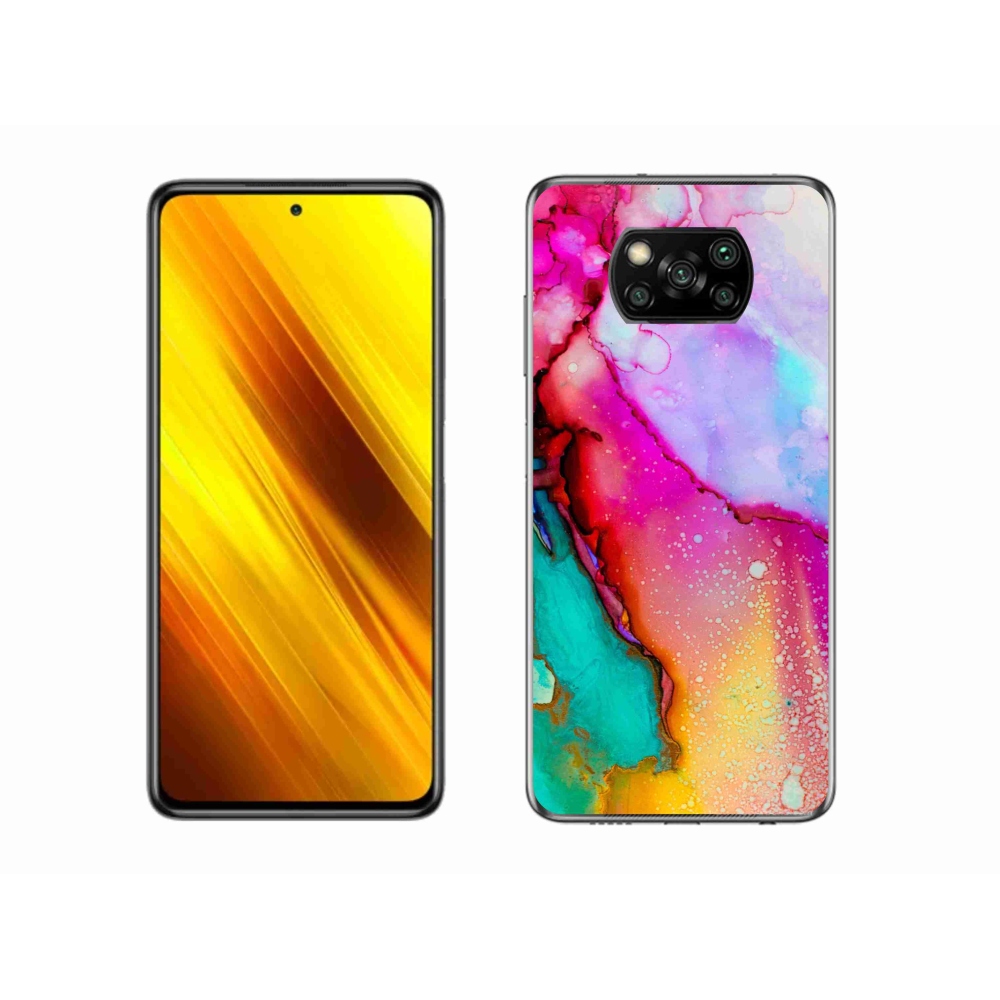 Gélový kryt mmCase na Xiaomi Poco X3 Pro - abstrakt 24