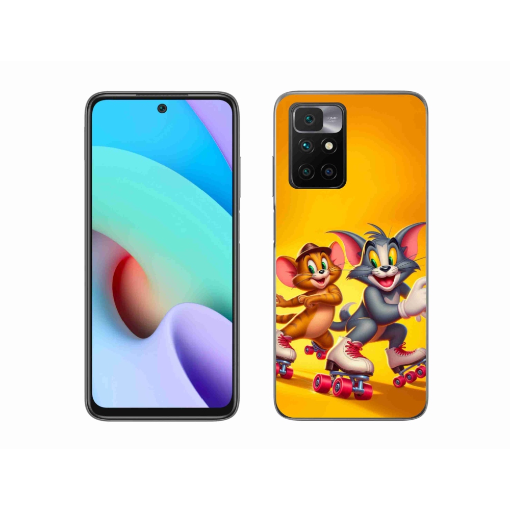 Gélový kryt mmCase na Xiaomi Redmi 10/Redmi 10 (2022) - tom a jerry