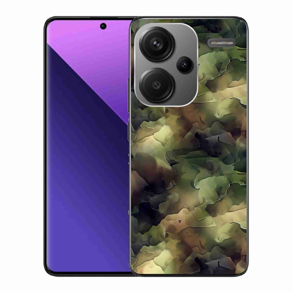 Gélový kryt mmCase na Xiaomi Redmi Note 13 Pro+ 5G - maskáčový vzor 10